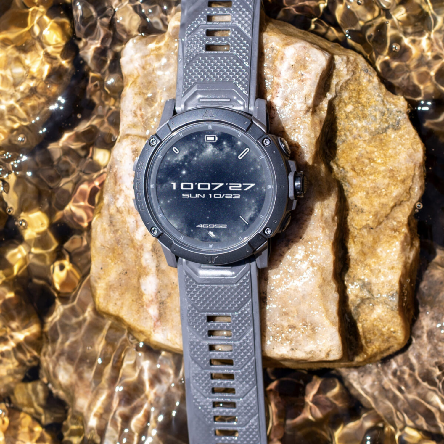 Coros Vertix 2S Space Black – Premium-GPS-Sport- und Abenteueruhr