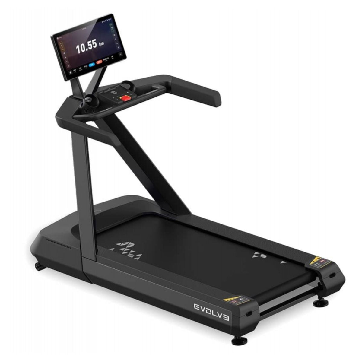 Evolve Fitness CT-215X-BL Profi-Laufband – Touchscreen-Entertainment-Konsole