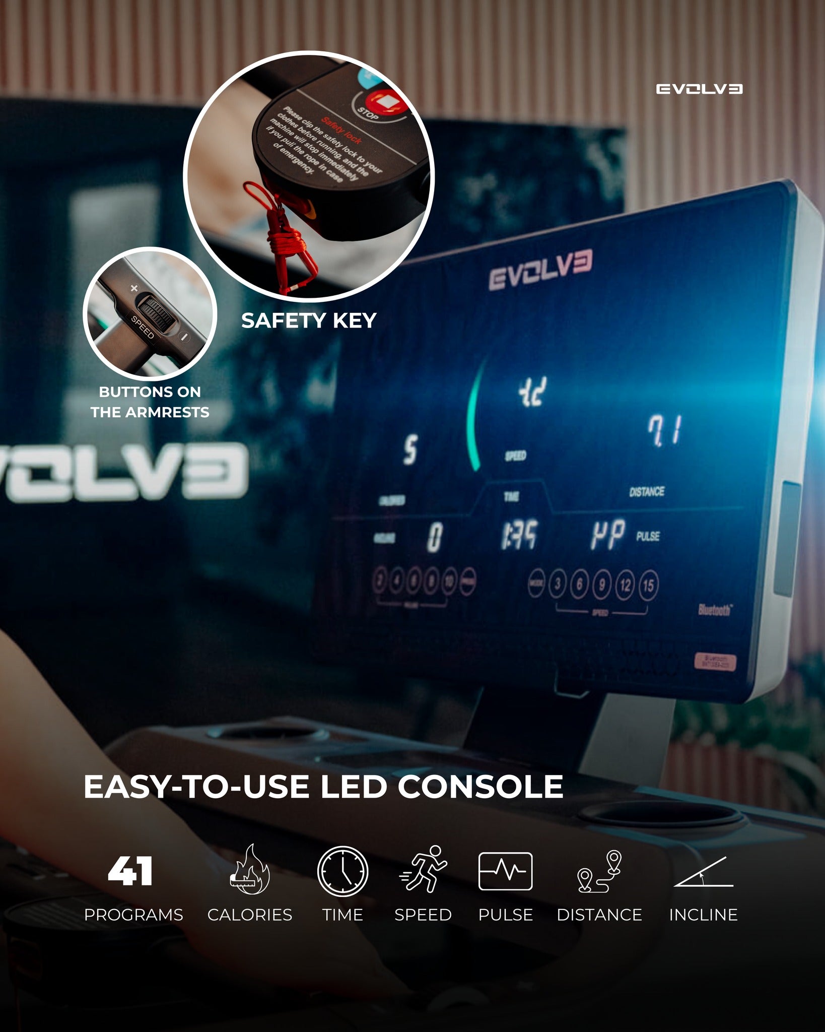 Evolve Fitness HT-300-LED Laufband