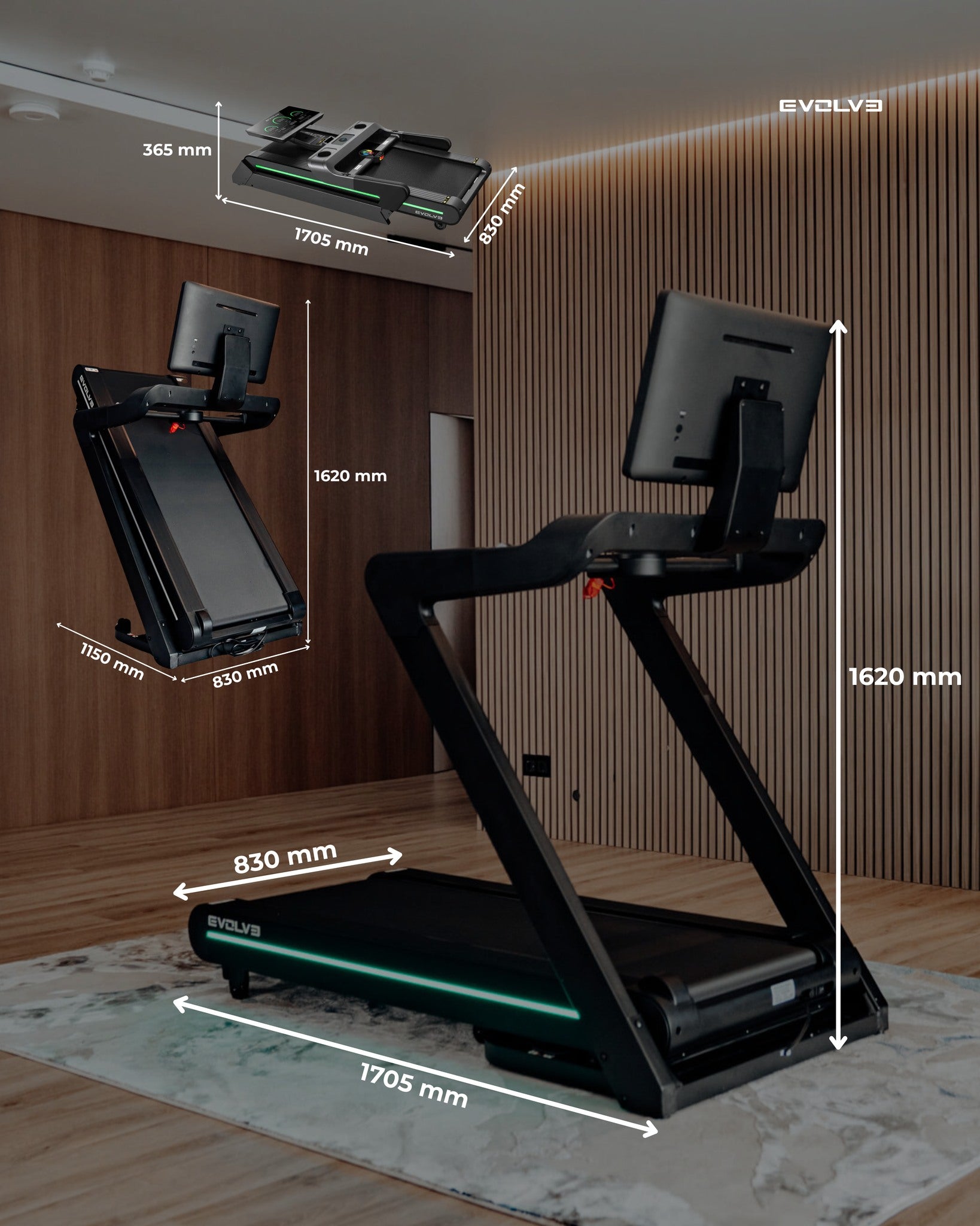 Evolve Fitness HT-300-LED Laufband