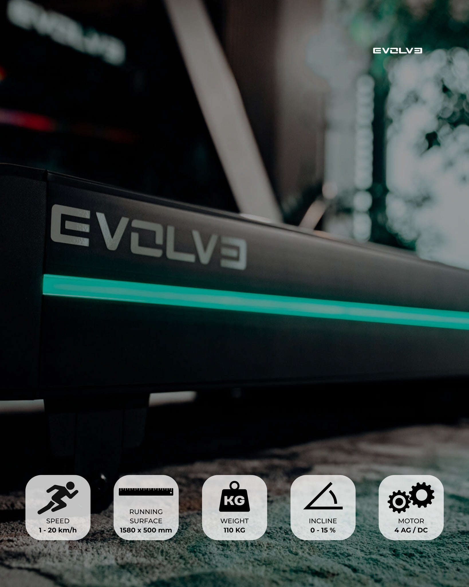 Evolve Fitness HT-300-TFT Laufband