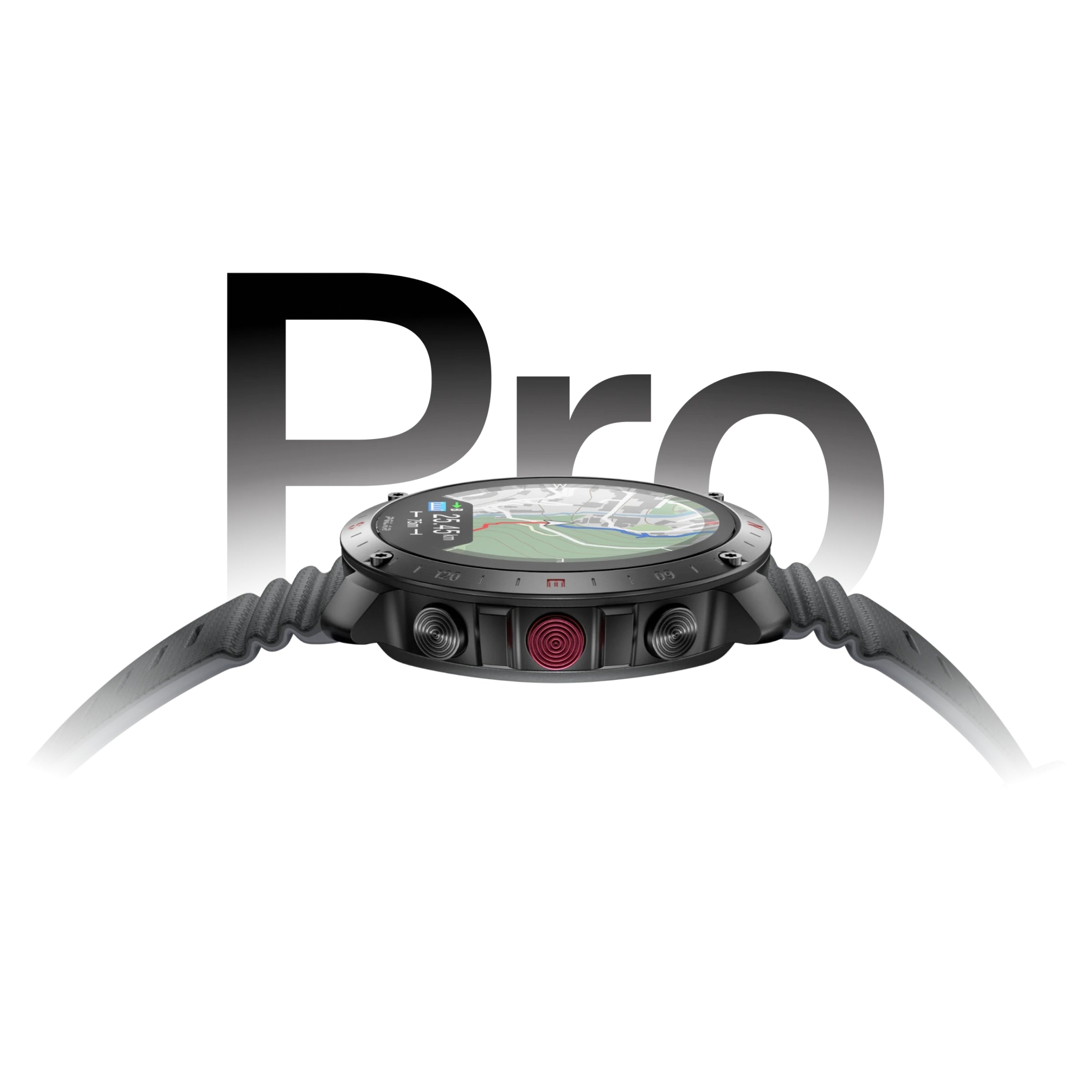 Polar Grit X2 Pro Night Black Premium Multisportuhr SL - Schwarz