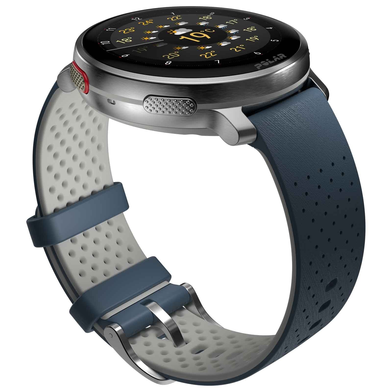 Polar Vantage V3 Sky Blue Premium Multisportuhr SL - Blau