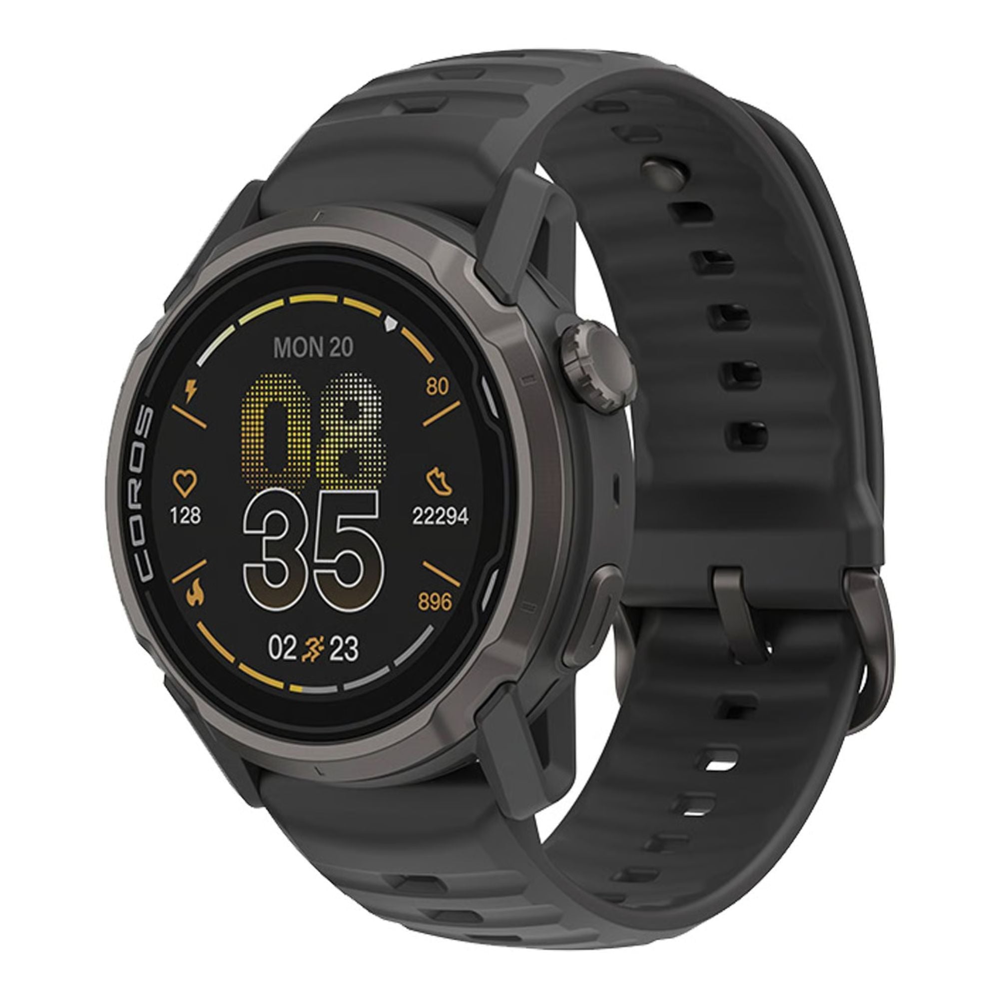 Coros Apex 4 46mm Zwart - GPS Sport- & Adventure Horloge
