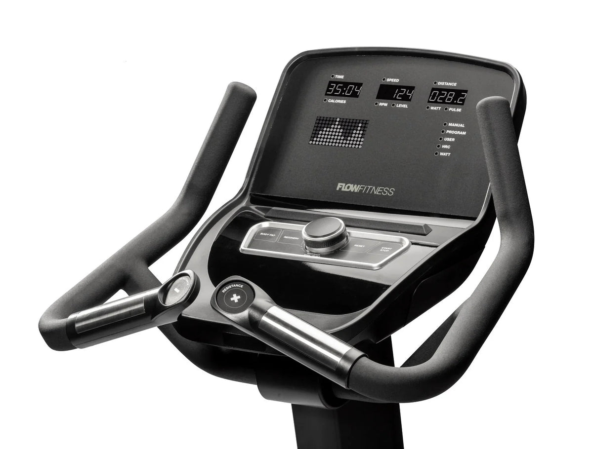 Flow Fitness Pro UB5i upright bike hometrainer