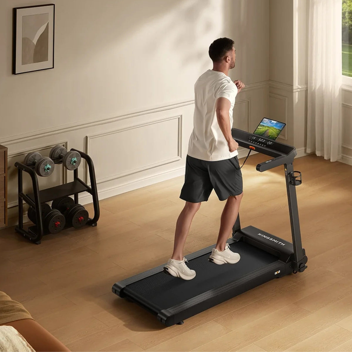 KingSmith WalkingPad CLS460 opvouwbare loopband met incline