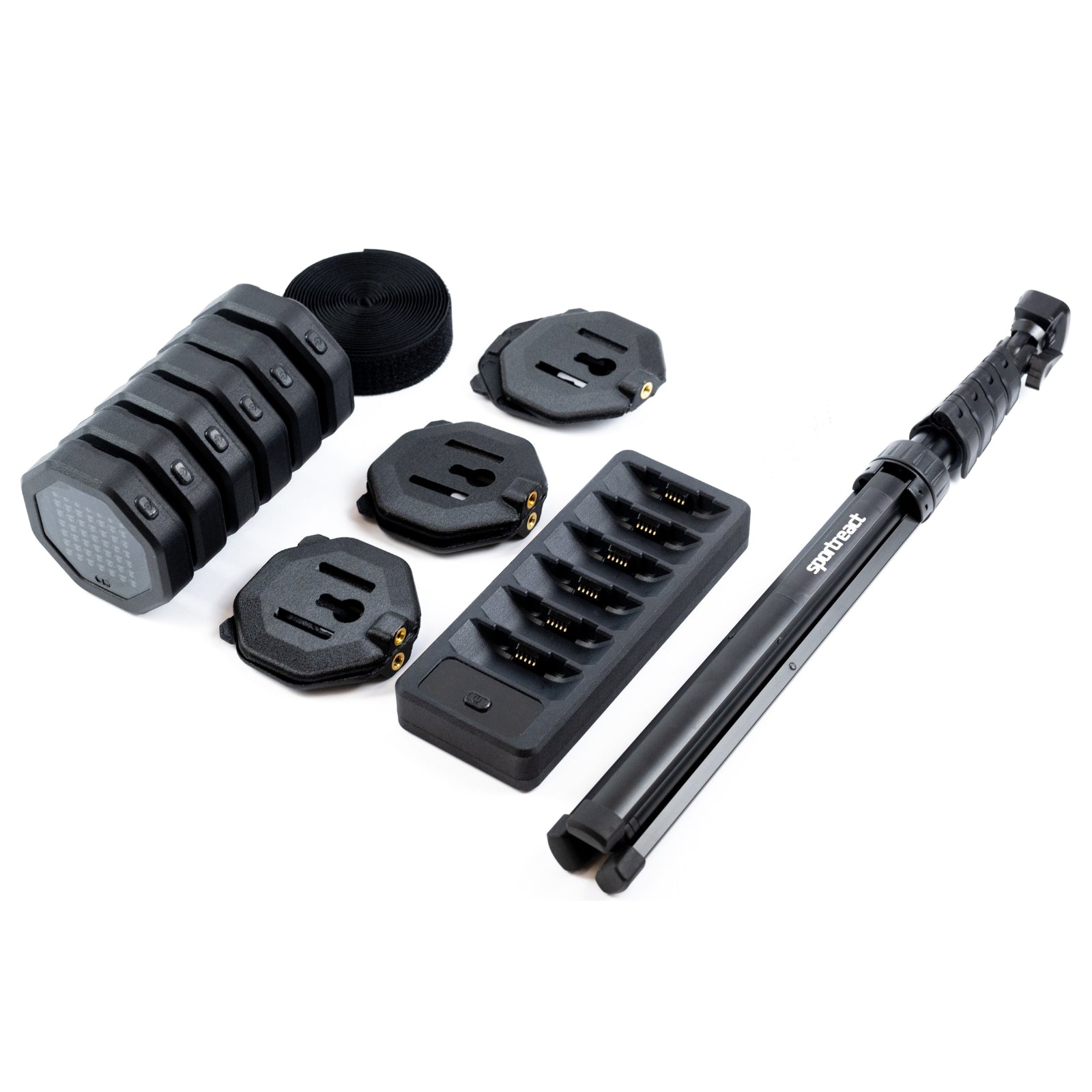 Sportreact Starter-Kit – Komplettes System zur Messung reaktiver Agilität – interaktives Sensorsystem für Reaktionszeit und Timing in Sport, Rehabilitation und (Physio-)Therapie