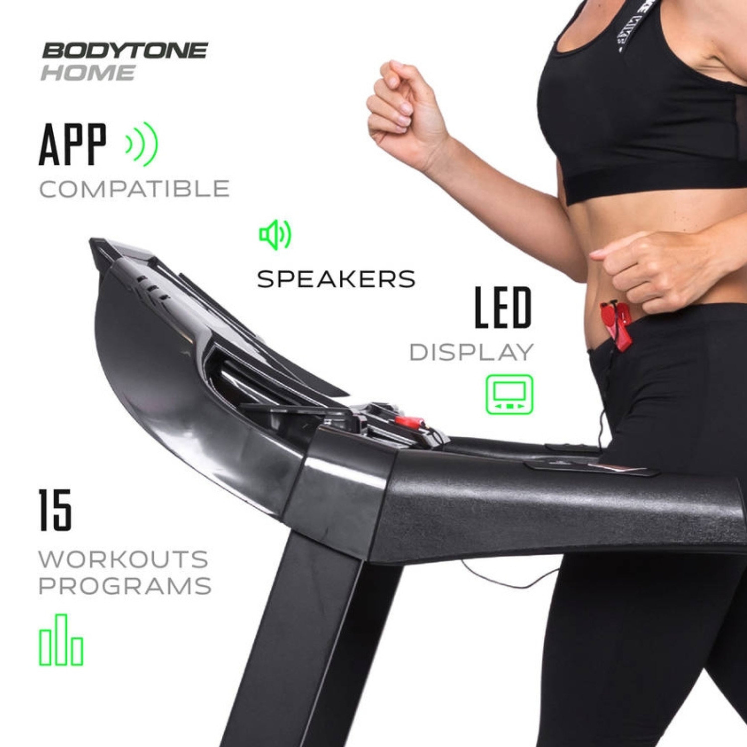 Bodytone DT17+ Loopband - Inklapbaar