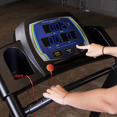 Body-Solid Endurance T50 treadmill with handrails