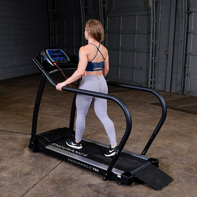 Body-Solid Endurance T50 treadmill with handrails