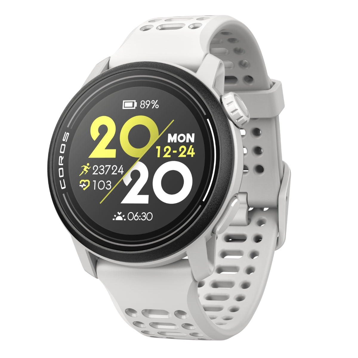 Coros PACE 3 Wit / White Silicone - GPS Sport- & Adventure Horloge