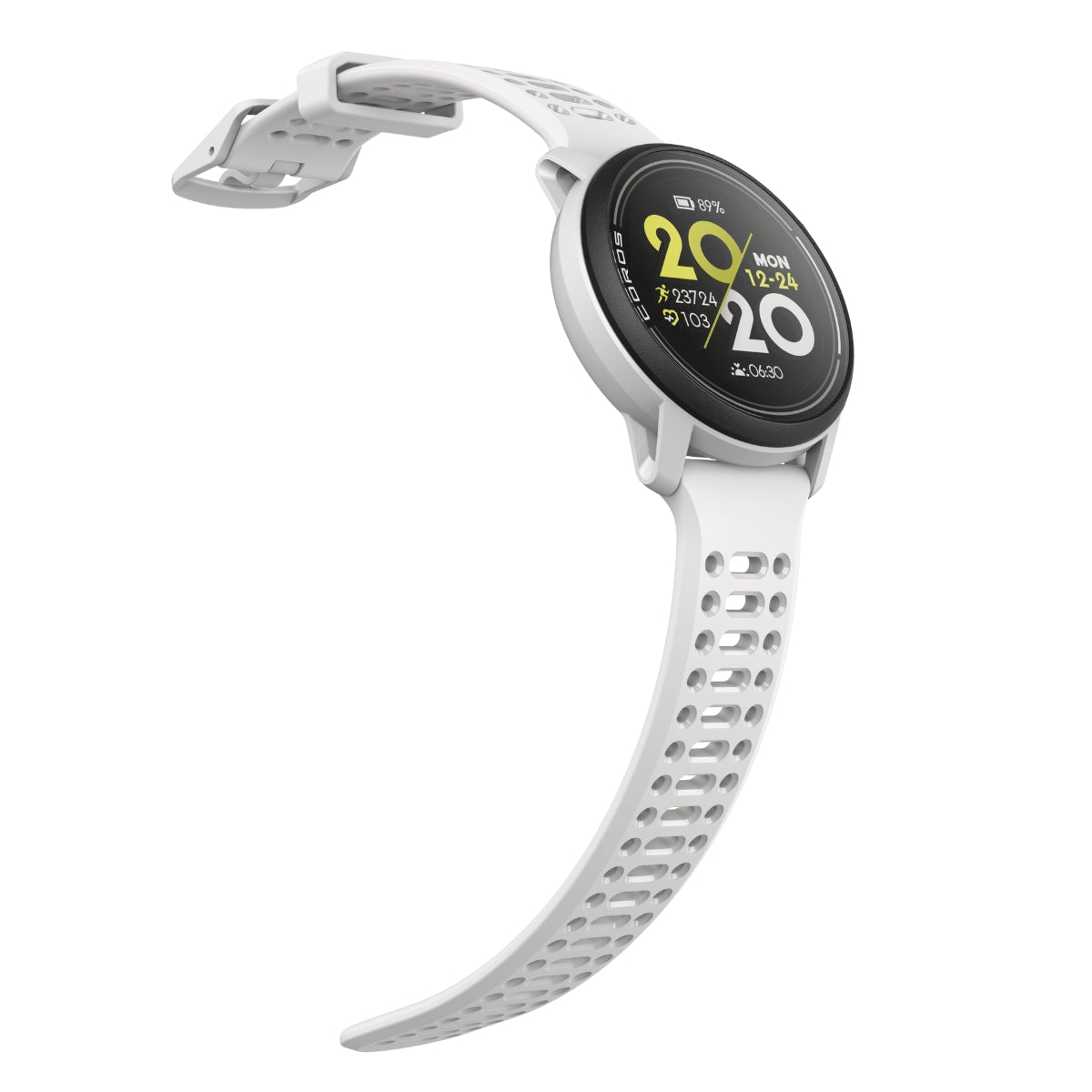 Coros PACE 3 Wit / White Silicone - GPS Sport- & Adventure Horloge