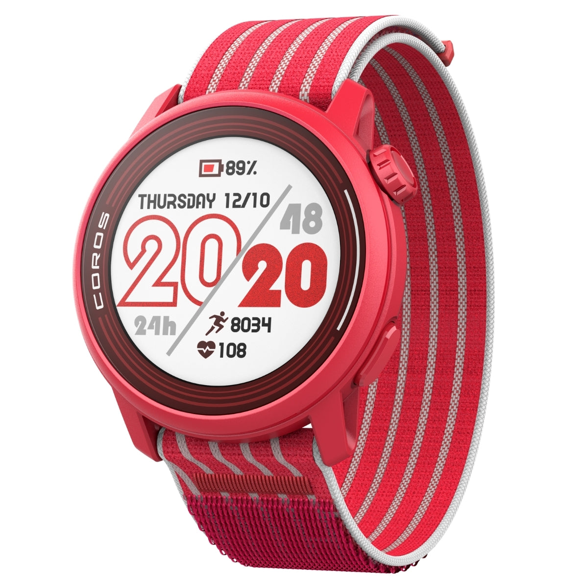 Coros PACE 3 Track Edition (rood) - GPS Sport- & Adventure Horloge