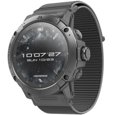 Coros Vertix 2S Space Black - Premium GPS Sports &amp; Adventure Watch 