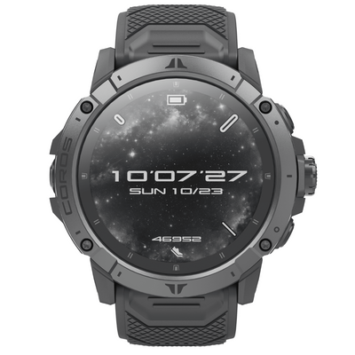 Coros Vertix 2S Space Black - Premium GPS Sports &amp; Adventure Watch 