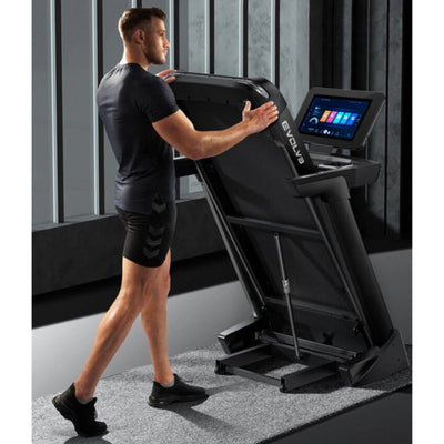 Evolve Fitness HT-350-TFT treadmill - 15.6-inch touchscreen entertainment console