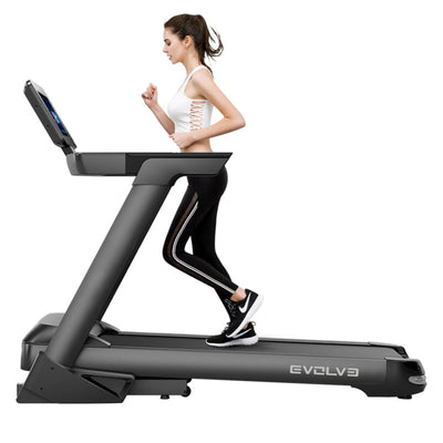 Evolve Fitness HT-350-TFT treadmill - 15.6-inch touchscreen entertainment console