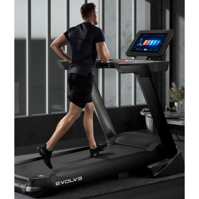 Evolve Fitness HT-350-TFT treadmill - 15.6-inch touchscreen entertainment console
