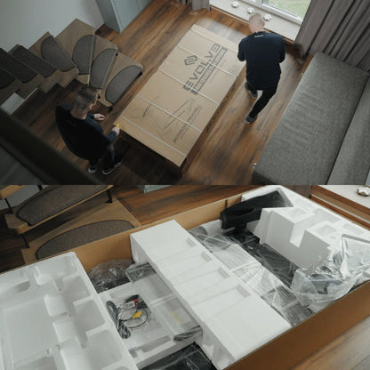 Evolve Fitness HT-350-TFT Laufband – 15,6-Zoll-Touchscreen-Unterhaltungskonsole