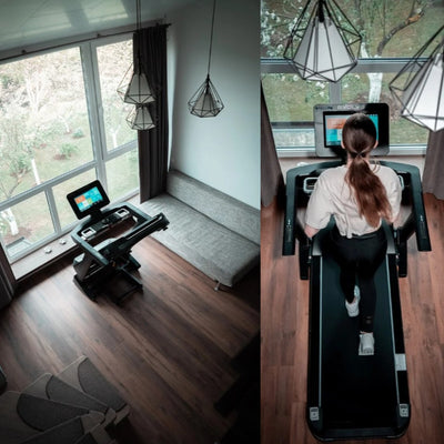 Evolve Fitness HT-350-TFT treadmill - 15.6-inch touchscreen entertainment console