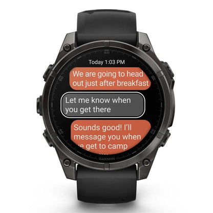 Garmin Fenix ​​8 Sapphire – Premium AMOLED Multisport-Smartwatch