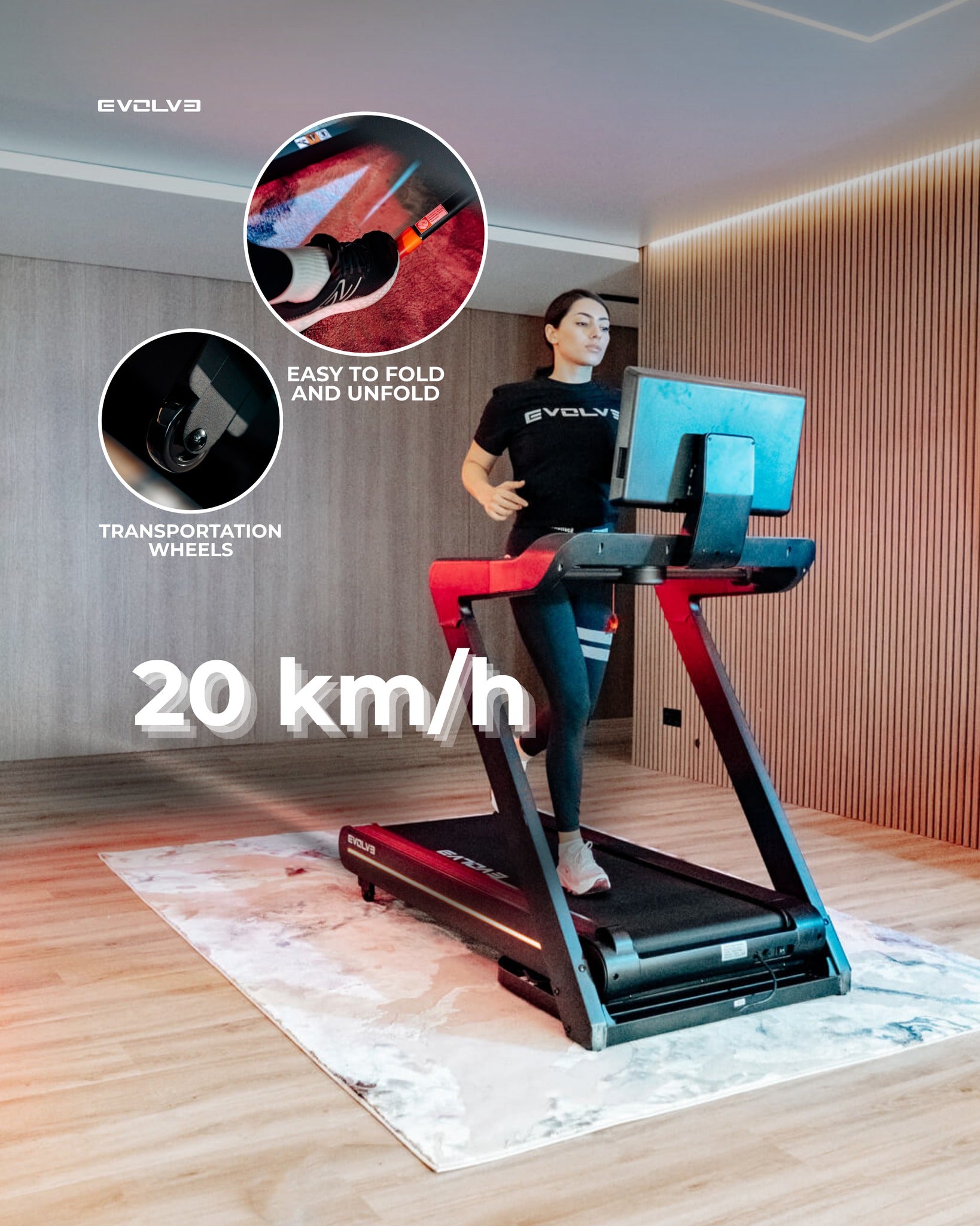 Evolve Fitness HT-300-TFT Laufband