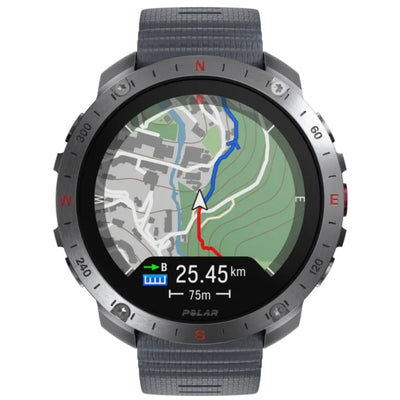 Polar Grit X2 Pro Stone Grey Premium Multisport Watch SL - Grey