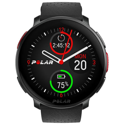 Polar Vantage V3 Night Black Premium Multisportuhr SL - Schwarz