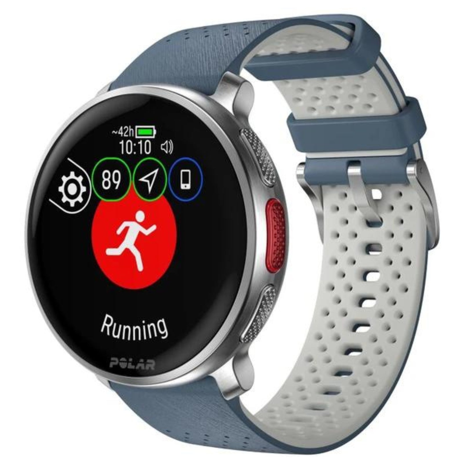 Polar Vantage V3 Sky Blue Premium Multisportuhr SL - Blau