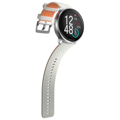 Polar Vantage V3 Sunrise Apricot Premium Multisportuhr SL - Weiß