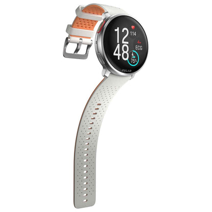 Polar Vantage V3 Sunrise Apricot Premium Multisportuhr SL - Weiß