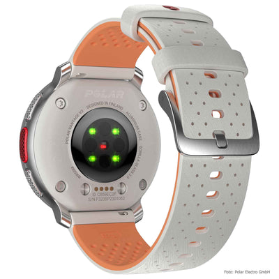 Polar Vantage V3 Sunrise Apricot Premium Multisportuhr SL - Weiß