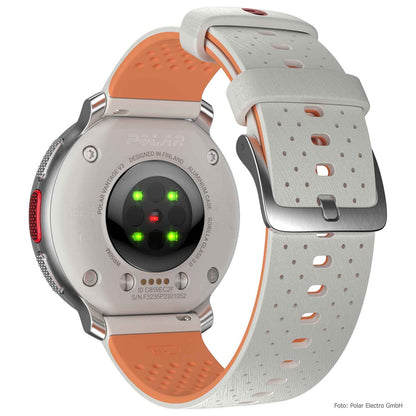 Polar Vantage V3 Sunrise Apricot Premium Multisportuhr SL - Weiß