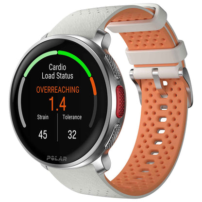 Polar Vantage V3 Sunrise Apricot Premium Multisportuhr SL - Weiß