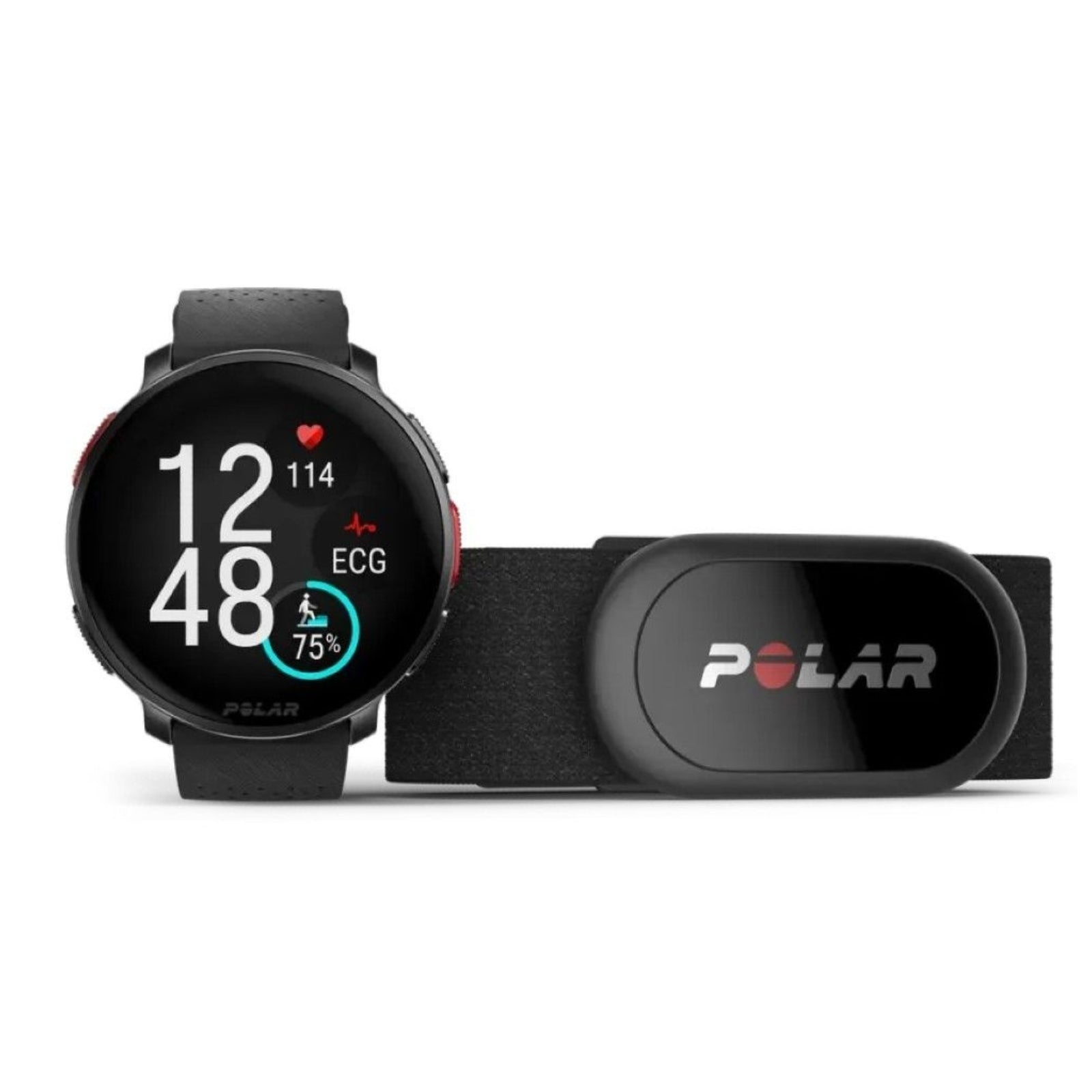 Polar Vantage V3 Night Black Premium Multisportuhr SL - Schwarz