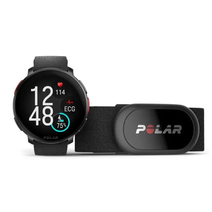 Polar Vantage V3 Night Black Premium Multisportuhr SL - Schwarz