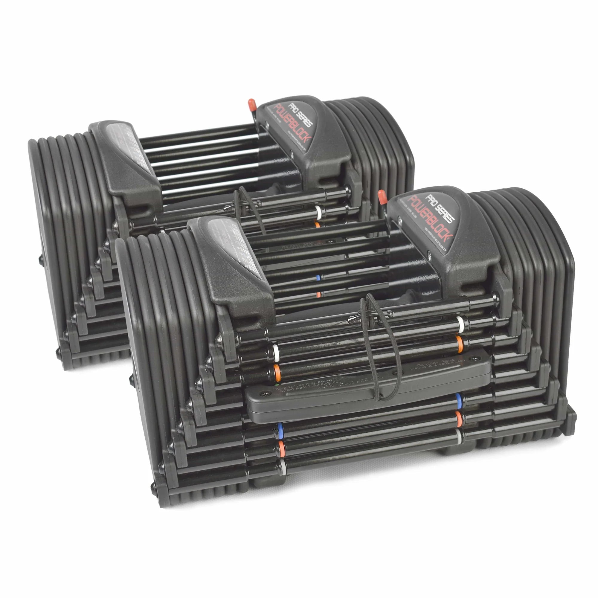 Powerblock Pro 50 PBPRO50 – Set mit 2 verstellbaren Kurzhanteln bis 23 kg