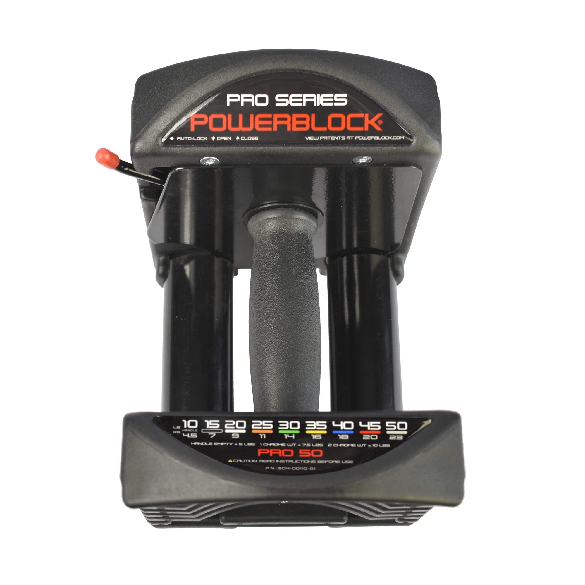 Powerblock Pro 50 PBPRO50 – Set mit 2 verstellbaren Kurzhanteln bis 23 kg
