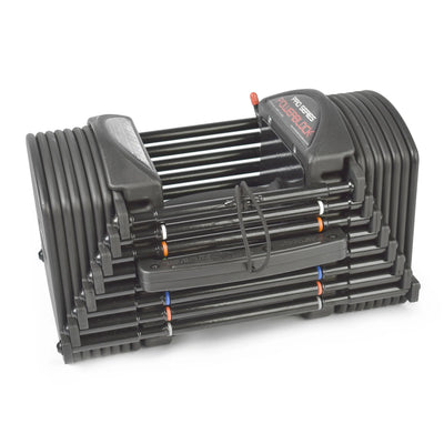 Powerblock Pro 50 PBPRO50 – Set mit 2 verstellbaren Kurzhanteln bis 23 kg