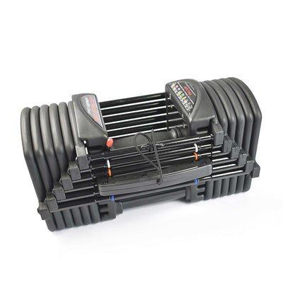 Powerblock Pro EXP 5-50 PBPROSET1 – Set mit 2 verstellbaren Hanteln bis 23 kg – erweiterbar 
