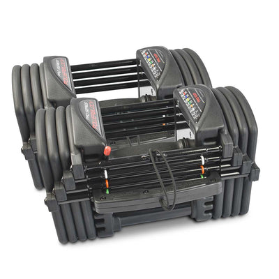 Powerblock Pro EXP 5-50 PBPROSET1 – Set mit 2 verstellbaren Hanteln bis 23 kg – erweiterbar 
