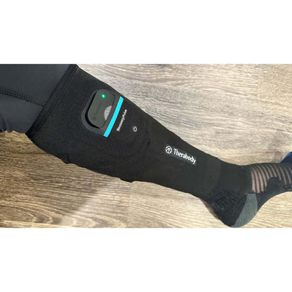 2x Therabody RecoveryPulse Calf (Medium) - Compression Sleeve Set - Herstel & rust voor de kuiten