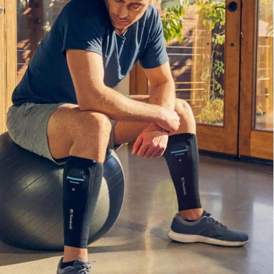 2x Therabody RecoveryPulse Calf (Medium) - Compression Sleeve Set - Herstel & rust voor de kuiten