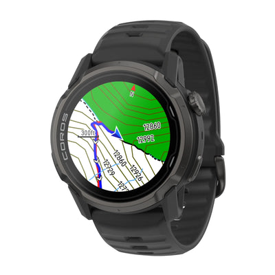 Coros Apex 4 42mm Schwarz - GPS-Sport- & Abenteueruhr