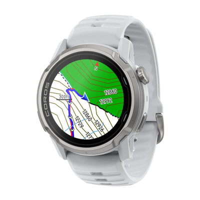 Coros Apex 4 46mm White - GPS Sports & Adventure Watch