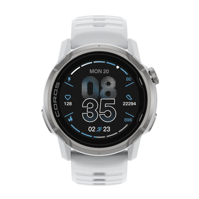 Coros Apex 4 46mm White - GPS Sports & Adventure Watch