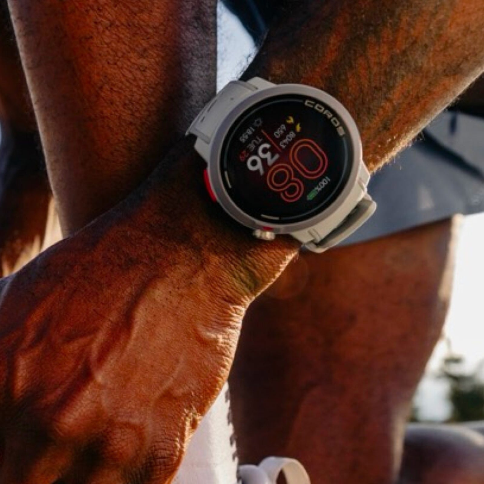 Coros PACE Pro Grau - GPS-Sport- und Abenteueruhr 