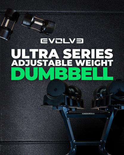 Evolve Fitness Ultra Series AD-235 Verstellbare Hantel bis 23,5 kg