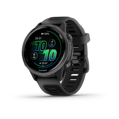 Garmin Forerunner 570 (42mm) black - Premium smartwatch for running with AMOLED screen 