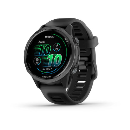 Garmin Forerunner 570 (42 mm) schwarz – Premium-Smartwatch zum Laufen mit AMOLED-Display 